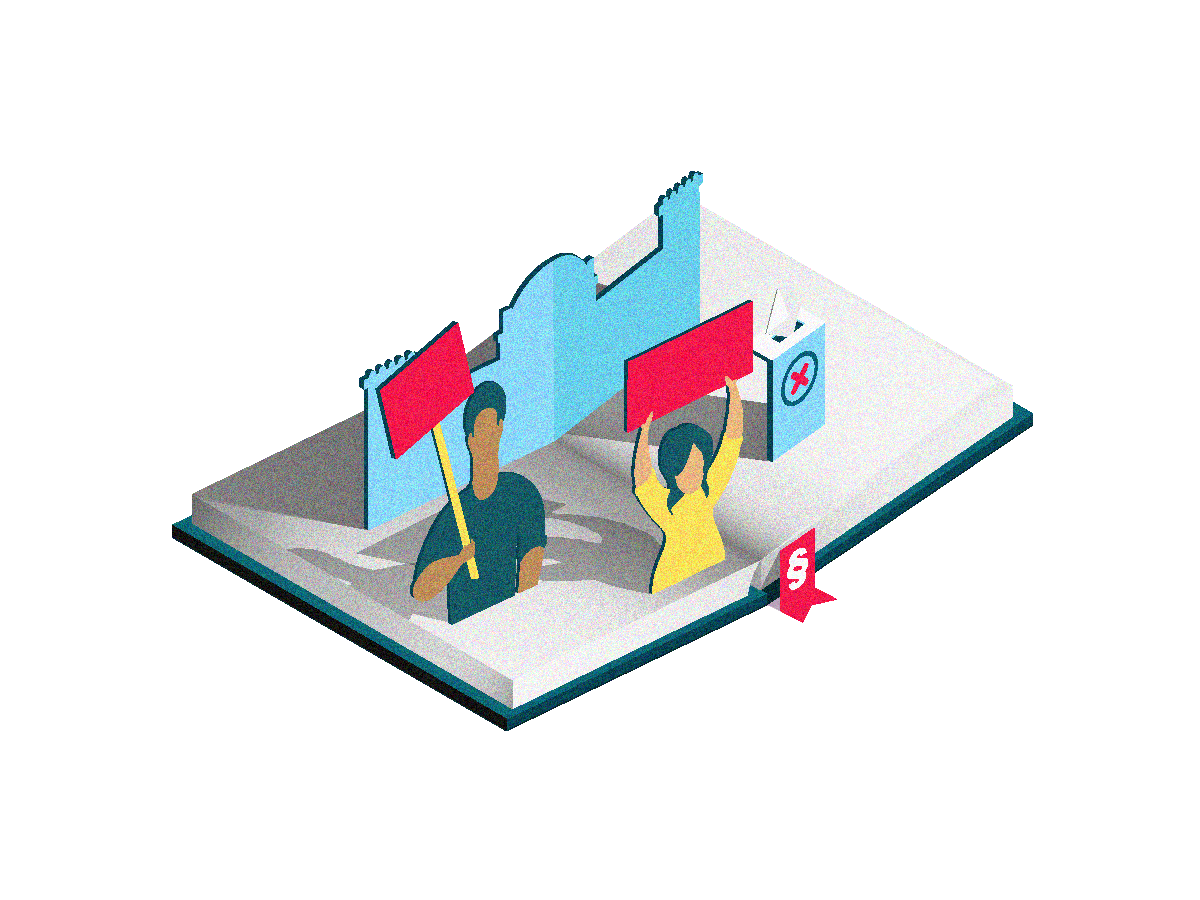 Teaser Demokratie in Aktion